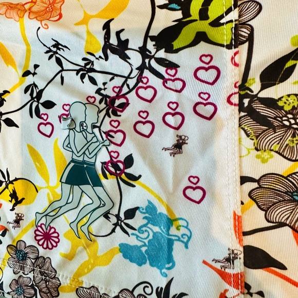 Running Skirts Pink Floral Skirt w Briefs Size 3 Medium Pickleball Golf - Picture 2 of 6